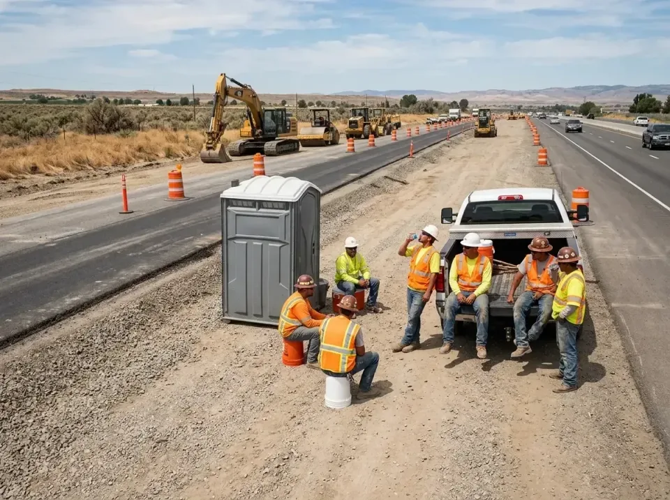 highway-road-construction-crew-007 — frequently asked questions, Porta Potty and Restroom Rentals in Onawa, IA